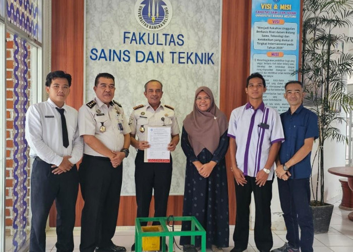 Perkuat Pembinaan, Lapas Pangkalpinang Kolaborasi dengan Fakultas Sains dan Teknik UBB