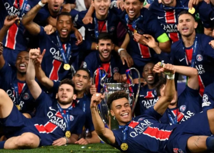 Final Liga Champions, Inter Milan Tak Berdaya, PSG Juara