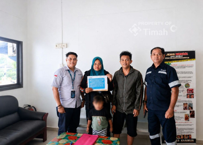 Di Tengah Keterbatasan, Bantuan PT TIMAH Ringankan Perjuangan Keluarga Warga Kundur