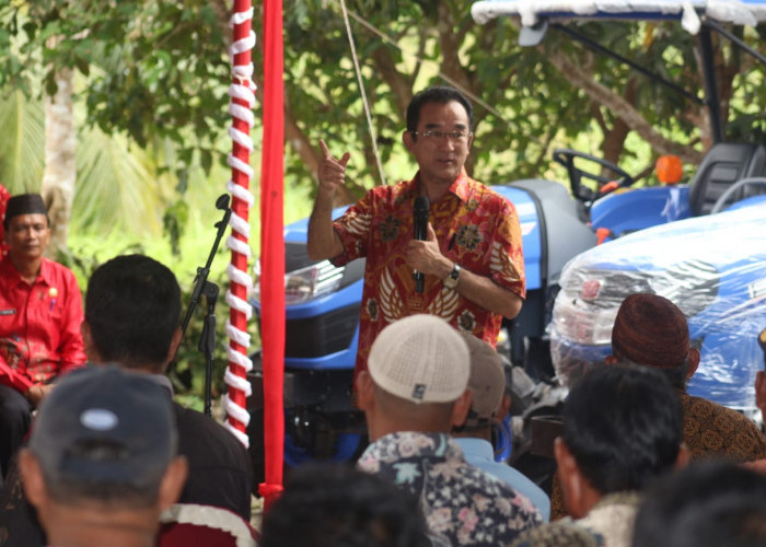 Rudianto Tjen Perjuangkan Aspirasi Petani Babel Didengar Presiden Jokowi