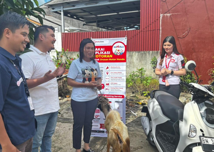 Honda Babel Rayakan Idul Adha 1447 H dengan Semangat Berbagi Bersama Konsumen Setia