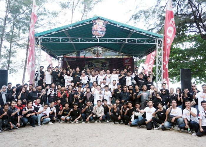 6Th Anniversary IMHB, Ratusan Bikers Honda Babel Bersatu