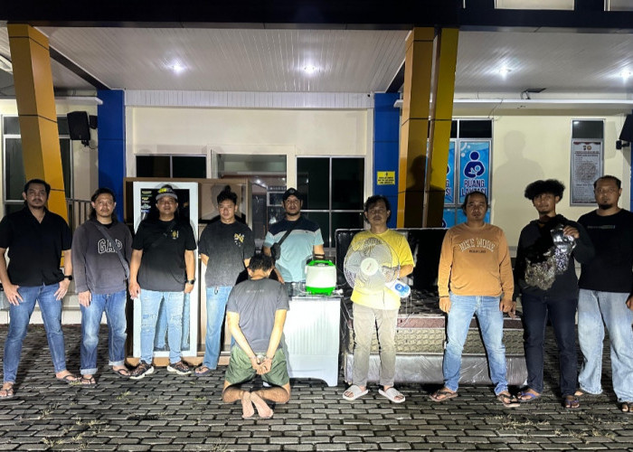 Anak Kandung di Bangka Tengah Curi Barang Orang Tua Senilai Rp7,7 Juta, Dijual Murah Buat Judi dan Beli Sabu