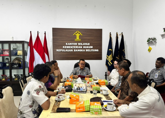 Tingkatkan Pembinaan dan Pengawasan, Kanwil Kemenkum Babel Perkuat Koordinasi Majelis Pengawas Notaris
