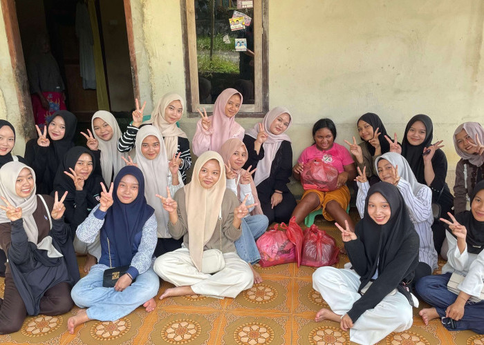 Bangun Awareness Celebral Palsy, Sayap Cinta dan PKKMB Poltekkes Pangkalpinang Salurkan Donasi ke 12 Anak CP