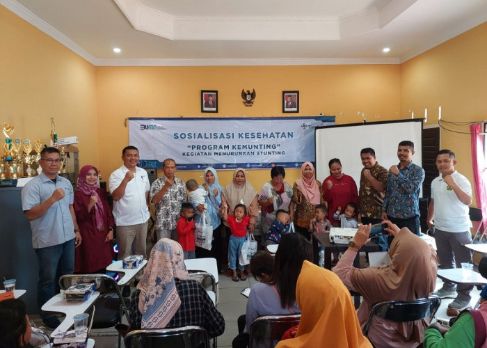 Program Kemunting PT Timah Tbk Hadir di Belitung Timur, Edukasi Stunting kepada Warga Desa Mengkubang
