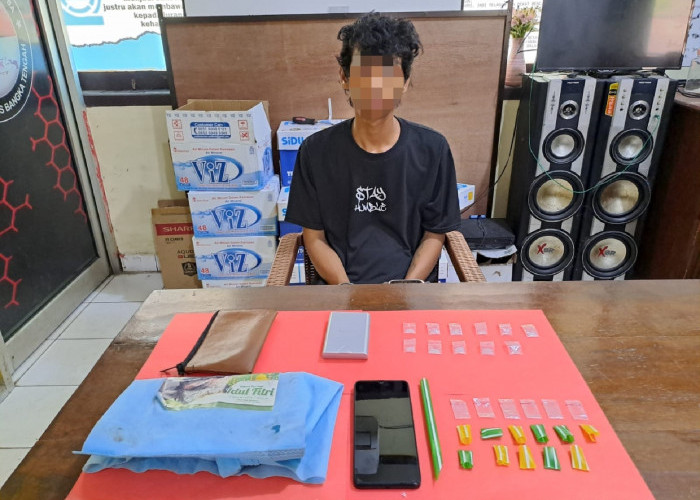Miliki 11 Paket Sabu, Pemuda Sungaiselan Diamankan Bersama 2,75 Gram Sabu