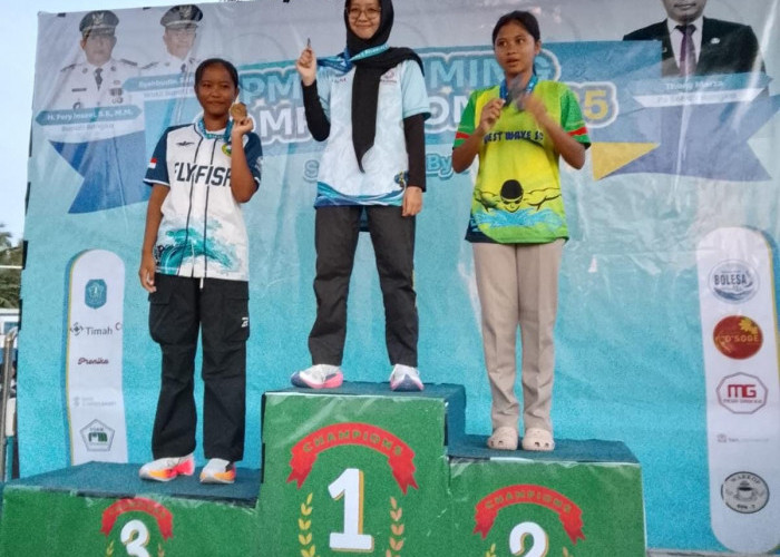 Nadira Aurelia Raih 1 Emas dan 2 Perak di PM Swimming Competition 2025 Loka Tirta Bangka