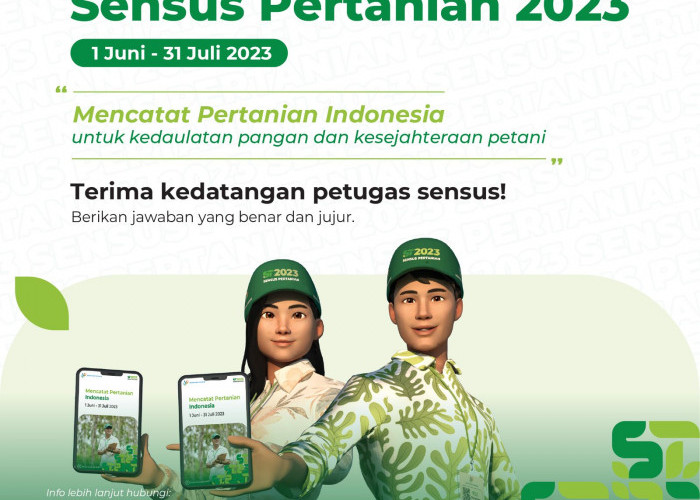 BPS Mulai Laksanakan Sensus Pertanian 2023