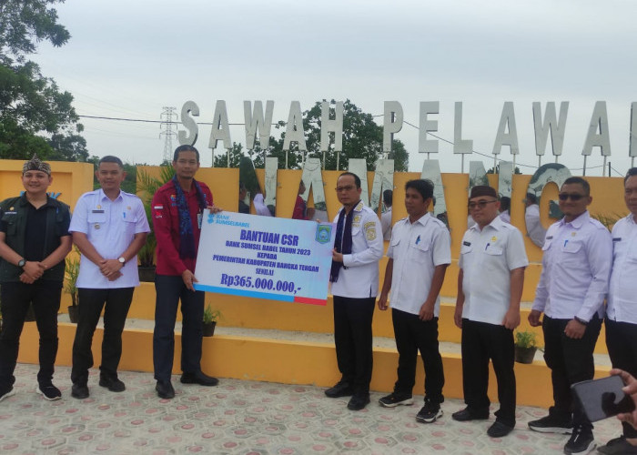 Bank Sumsel Babel Salurkan CSR Rp365 Juta Kembangkan Agrowisata Desa Namang