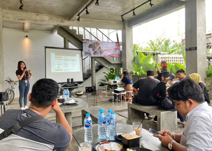 Kopdar Honda Babel, Kenalkan Produk Honda ke Awak Media