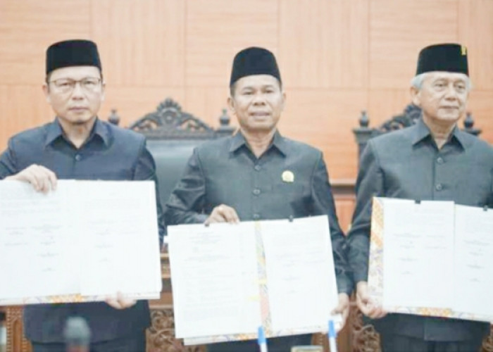 Bupati dan Ketua DPRD Tandatangani Nota Kesepakatan Perubahan KUA dan PPAS APBD Bangka Tengah TA 2025