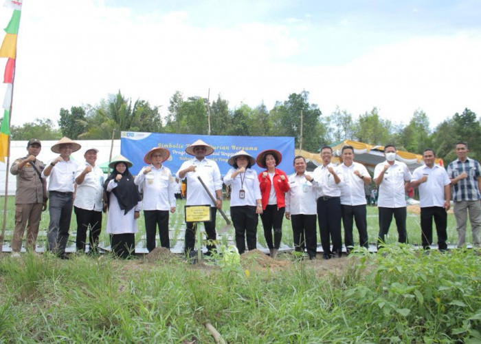 Pj Gubernur Safrizal Hadiri Peresmian Nursery Cabai dan Bawang Merah di Desa Air Mesu Timur