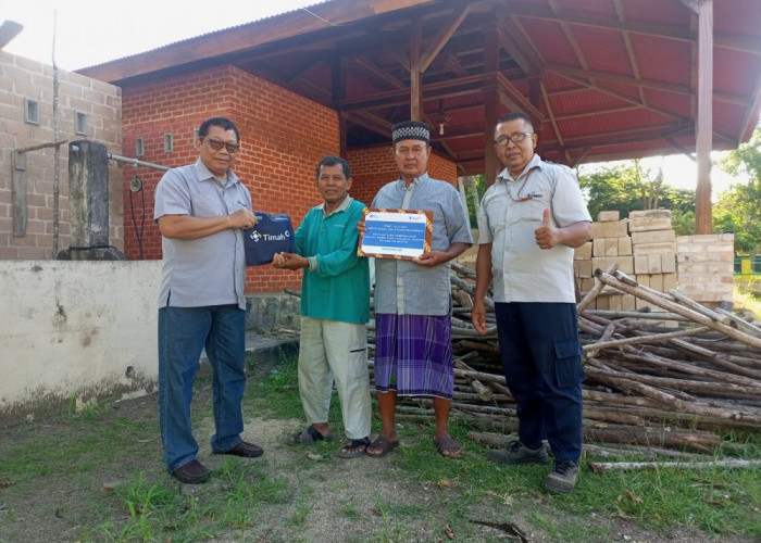 Fasilitasi Kegiatan Masyarakat, PT Timah Tbk Bantu Pembangunan Gedung Serba Guna Yayasan Al Hidayah Tegalrejo 