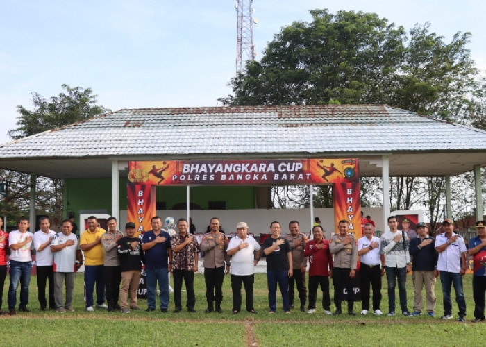 74 Tim Rebut Piala Bhayangkara Cup 2025 Polres Bangka Barat
