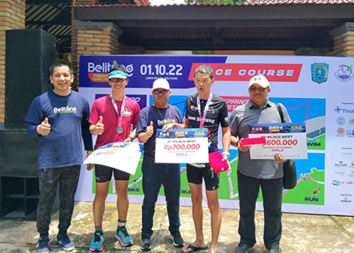 Dukung Sport Tourism Belitung, PT Timah Tbk Sukseskan Belitung Triatlhon Challenge