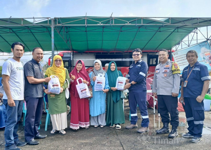 Diserbu Warga Sejak Pagi, PT Timah Hadirkan Pengobatan Gratis di Mentok