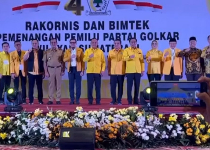 Menang Pemilu 2024, Golkar Babel Ikuti Rakornis dan Bimtek Wilayah Sumatera II di Palembang 