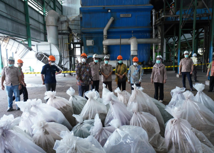 BI Babel dan PT BAM Jadikan Limbah Rack Uang Kertas Sebagai Bahan Bakar Pengolahan Industri Sawit