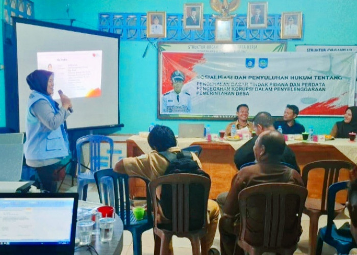 Kanwil Kemenkum Babel Dukung Desa Peradong Perkuat Pencegahan Korupsi dari Tingkat Desa