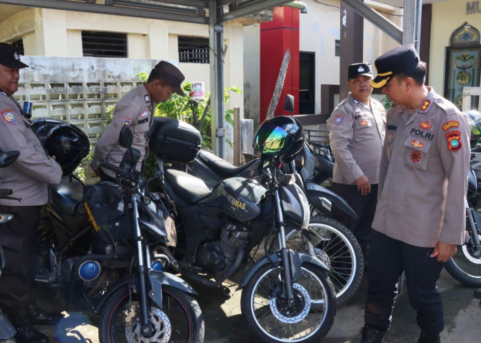 Apel di Polsek Bukit Intan, Waka Polresta Pangkalpinang Minta Personel Peka Situasi Wilayah