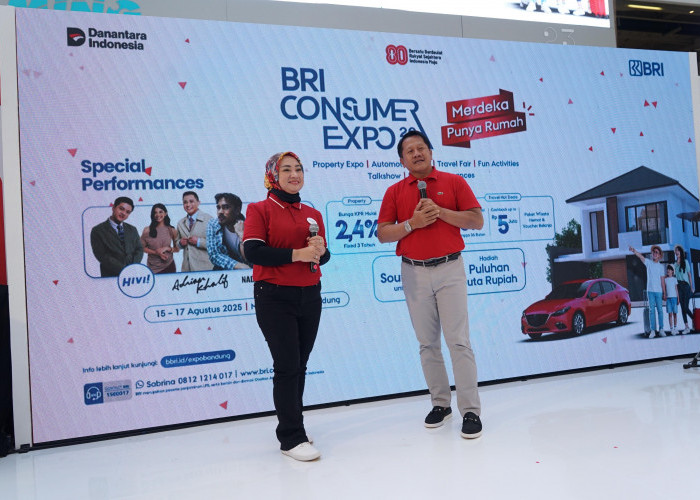 BRI Gelar Consumer Expo 2025 di Bandung, Hadirkan Suku Bunga KPR Ringan Mulai 2,40%
