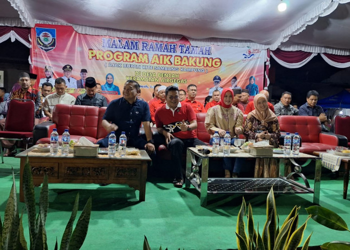 Kades Sebut Masyarakat Bencah Sambut Aik Bakung Dengan Penuh Semangat 