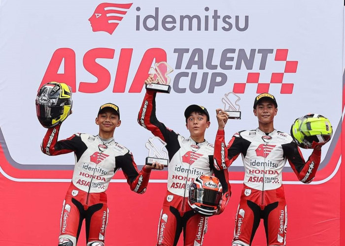 Jadi Kado HUT RI, Pebalap Binaan Astra Honda Kibarkan Merah Putih dari Podium IATC Malaysia