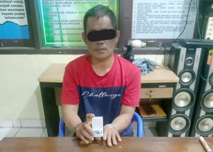 Miliki Sabu 0,30 Gram, Warga Sadap Diciduk Saat Nongkrong