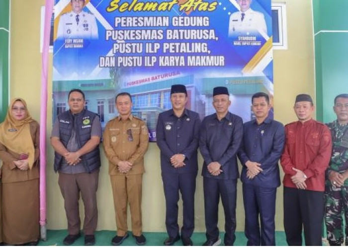 Gedung Baru 1 Puskesmas dan 2 Pustu di Resmikan, Pemkab Bangka Tingkatkan Akses dan Kualitas Pelayanan 