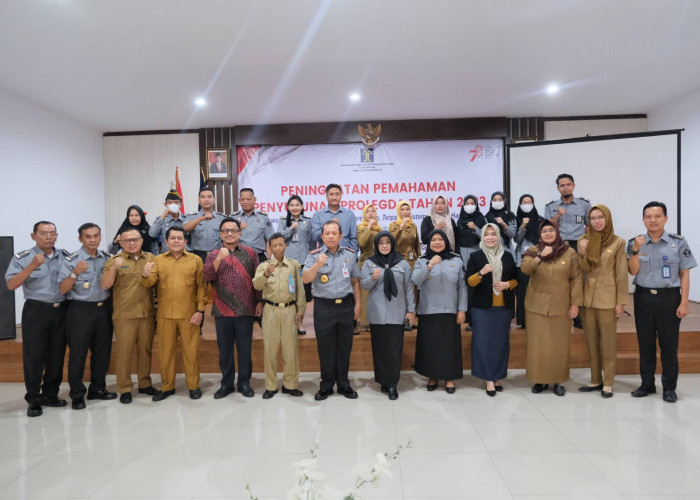 Kemenkumham Babel Adakan Rapat Peningkatan Pemahaman Penyusunan Prolegda