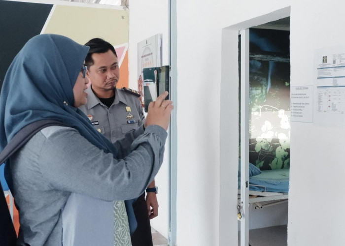 Tinjau Kesiapan WBK, Tim Penilai Mandiri Lakukan Kunjungan Ke Lapas Narkotika Pangkalpinang