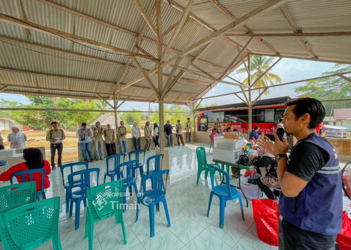 Pelayanan Kesehatan PT Timah Hadir di Kampung Adat Gebong Memarong, 101 Warga Air Abik Berobat Gratis