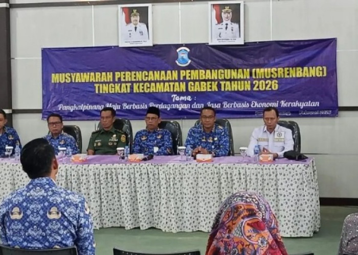 Musrenbang Kecamatan Gabek Jadi Tahapan Penyusunan RKPD Pangkalpinang 2027