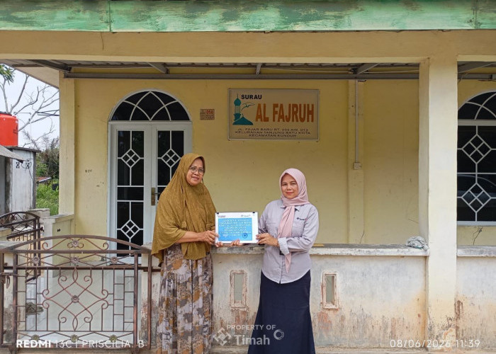 PT Timah Bantu Renovasi Musala Al Fajruh Kecamatan Kundur, Tingkatkan Kenyamanan Ibadah Masyarakat