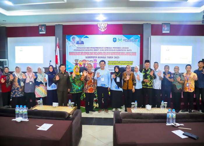 DP2KBP3A Kabupaten Bangka Gelar Sosialisasi Pelopor dan Pelapor (2P) dan Konvensi Hak Anak (KHA)