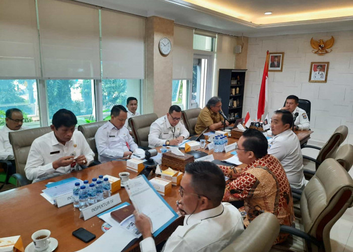 Pj. Gubernur Kep. Babel Ridwan Djamaluddin Ikuti Penilaian Pelaksanaan Tugas Penjabat Kepala Daerah Triwulan I