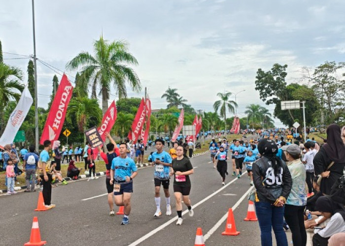Honda Babel Dukung Bhayangkara Babel Run 2026, Hadirkan Semangat Sportivitas dan Keselamatan Berkendara