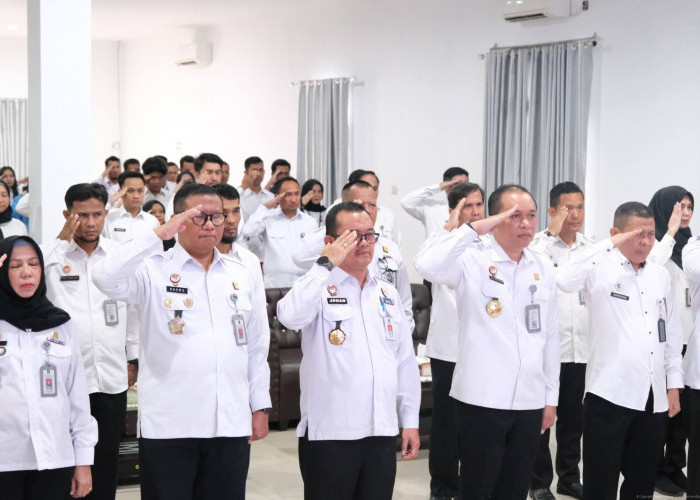 Kanwil Kemenkum Babel Ikuti Apel Pagi Bersama Menko Kumham Impas, Ini Pesan Wamenko Otto Hasibuan