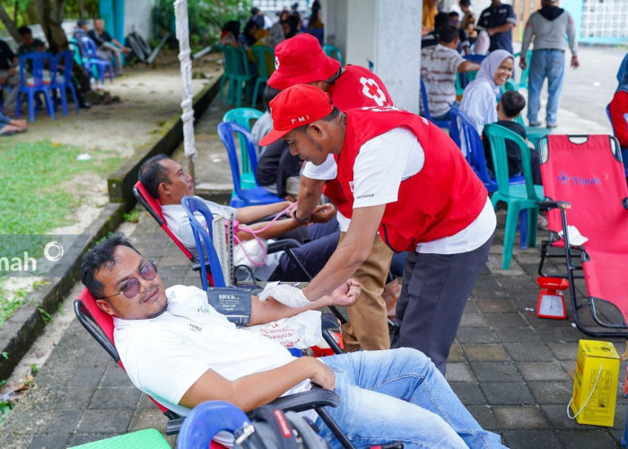 Kolaborasi PT Timah dan PMI, Wujudkan Kepedulian Lewat Aksi Kemanusiaan