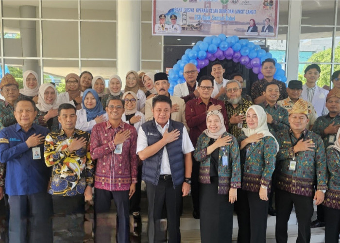Sambut HUT Sumsel ke-80, Bank Sumsel Babel Perluas Akses Operasi Bibir Sumbing Gratis