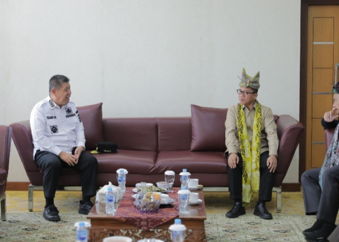 Sambut Menteri Desa dan Jamintel Kejagung, Gubernur Hidayat: Sinergitas Antar Lembaga Harus Semakin Kuat
