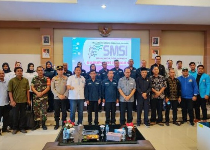 Ahmad Wahyudi Resmi Pimpin DPC SMSI Kabupaten Bangka Periode 2026-2031