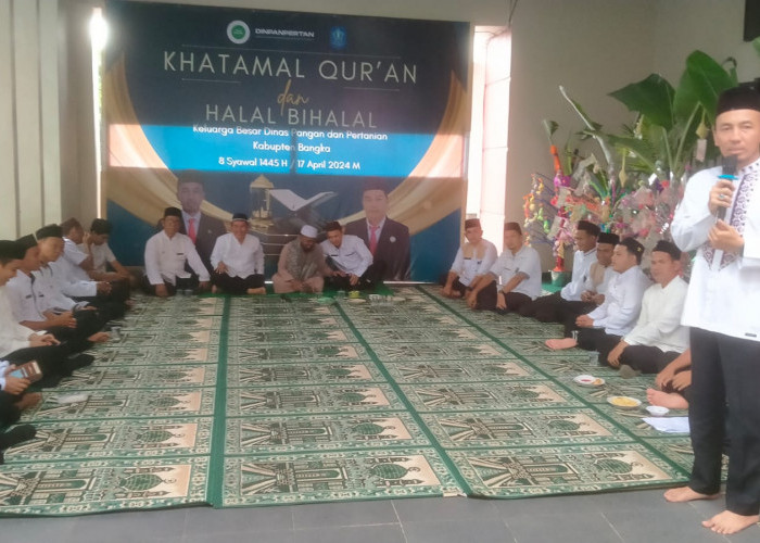 Pegawai Dinpanpertan Bangka Berhasil Khatam Al-Quran 86 Kali