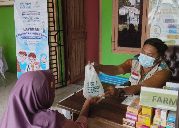 YBM PLN Bersama Rumah Sehat BAZNAS Pangkalpinang, Hadirkan Bantuan Pemeriksaan Kesehatan Gratis 