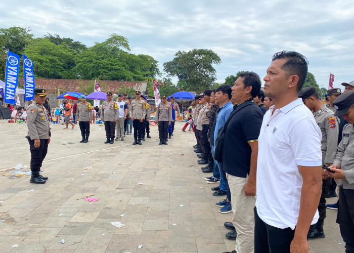 Pantau Kegiatan Jalan Sehat KPU Basel, Segini Personel yang diterjunkan 