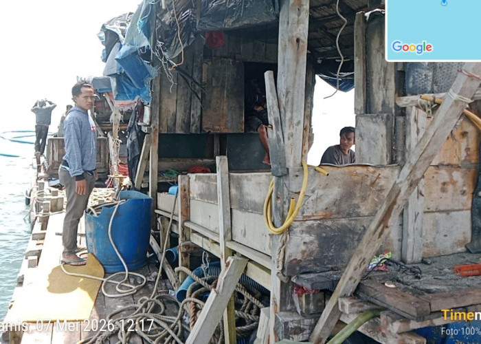 Membandel, 6 Ponton Selam dan 19 Pekerja Tambang Ilegal Diamankan Polres Babar