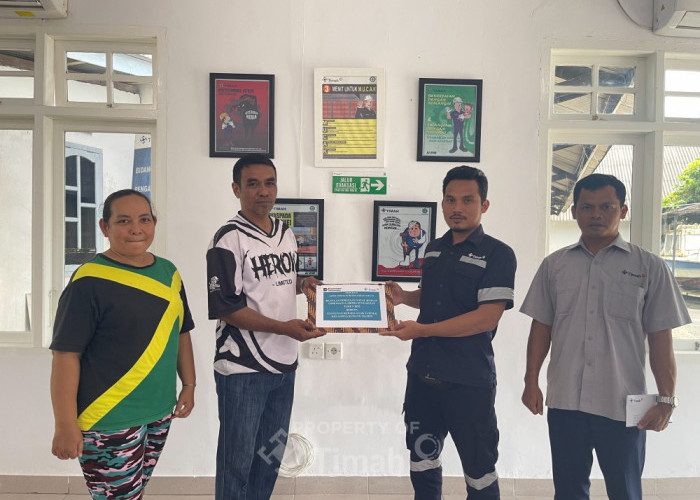 PT Timah Tbk Salurkan Bantuan Perayaan Natal GPIB Ora Et Labora Sungailiat   