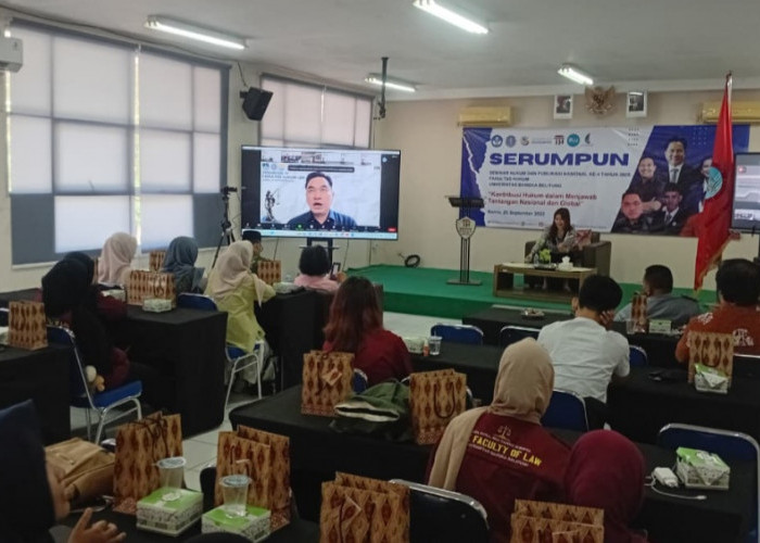 FH UBB Gelar Seminar Hukum 2025 Bersama 34 Peniliti Dari Berbagai Kampus di Indonesia