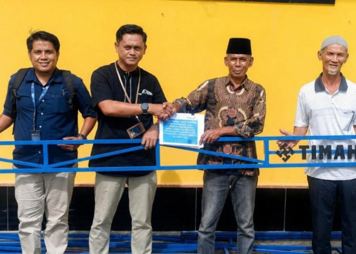 Tak Perlu Lagi Pinjam Tenda Saat Pemakaman, Ketua Masjid Nurul Jami' Desa Perayun Apresiasi Bantuan PT Timah  